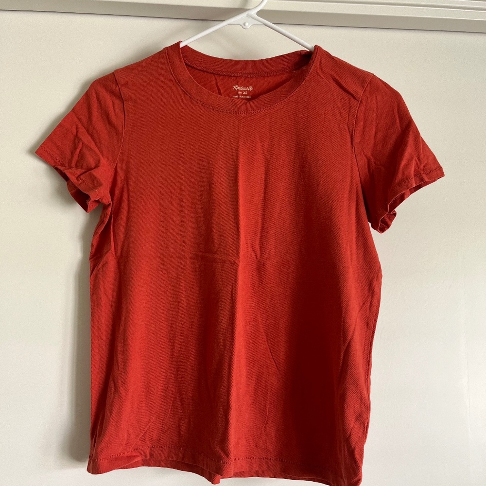 Madewell Vintage Crew Neck Cotton T-Shirt